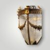 Antique gilt bronze hall lantern body strap