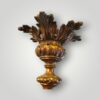 Antique gilt bronze hall lantern ceiling rose
