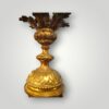 Antique gilt bronze hall lantern cover