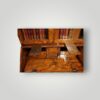 Candle slides on George I walnut bureau