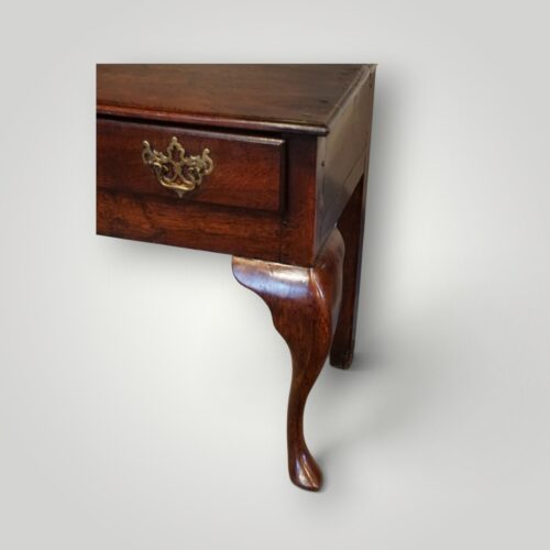 Georgian oak cabriole leg dresser 140cms leg