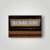 Antique thuya and ebony desk with classical decoration