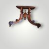 Victorian coffee table with decorative walnut inlay and stringing