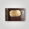 Brass nameplate engraved for Commissary‑General Routh