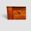 Secretaire Wellington chest in polished mahogany knob handle