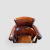 Traditional mahogany office chair