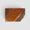 Rear view of George III oak long dresser base construction