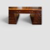 Antique Georgian‑style mahogany partners desk